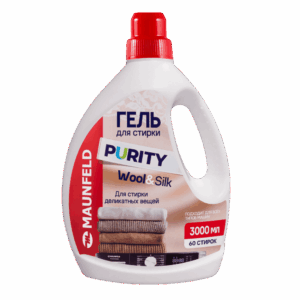 Гель для стирки Maunfeld Purity Wool&Silk 3000мл MWL3000PD