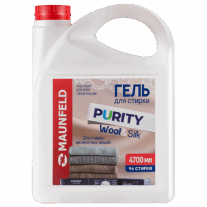 Гель для стирки Maunfeld Purity Wool&Silk 4700мл MWL4700PD