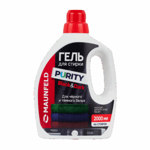 Гель для стирки Maunfeld Purity Black&Dark 2000мл MWL2000PB